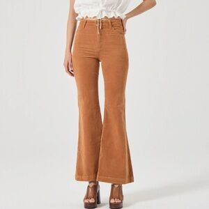 Rolla's Eastcoast Flare Jean - Caramel Cord